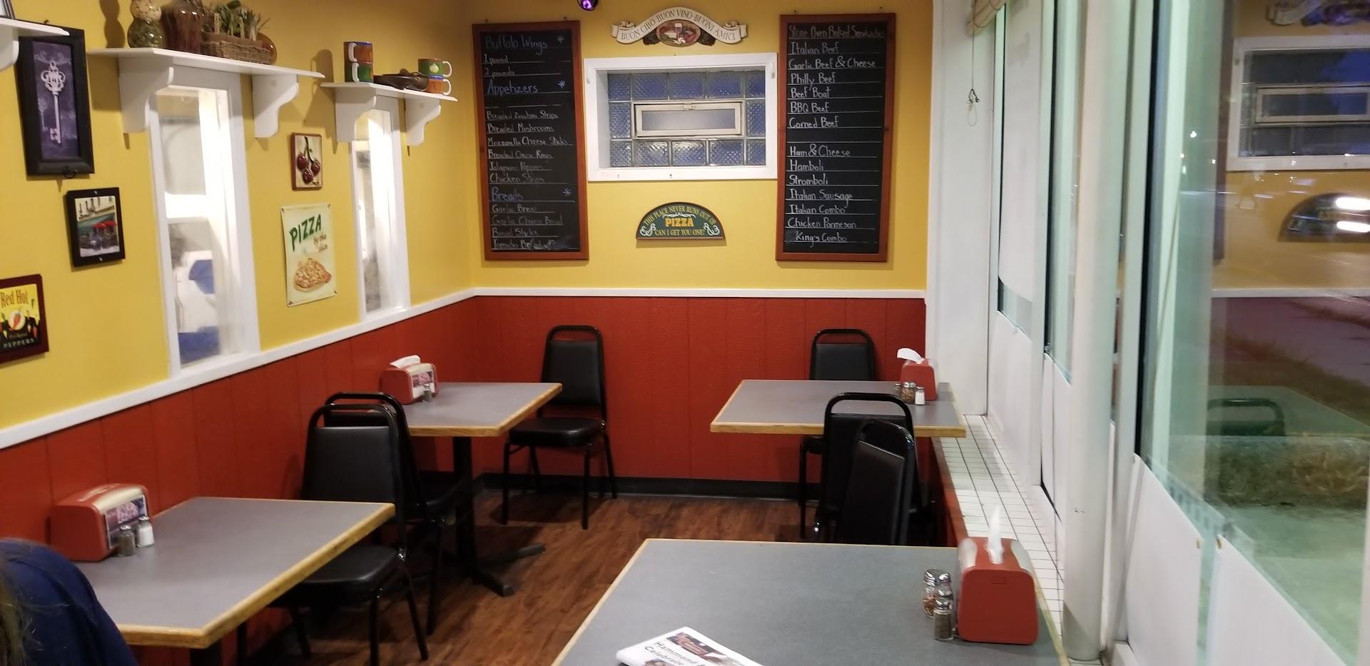 Key Pizza Menu